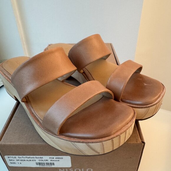 Nisolo Ellie All-Day Clog, Almond - Size 7 - Picture 5 of 6